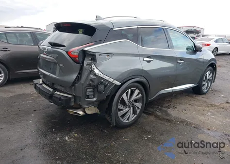 2019 Nissan Murano Sl from USA, damaged, VIN 5N1AZ2MJ3KN160500